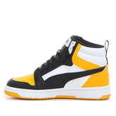 Rebound v6 Mid sneaker ragazzo white black tangerine - Sneakers Bambino | Boscaini Scarpe