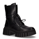 Anfibio con tacco in ecopelle nero - Anfibi Donna | Boscaini Scarpe