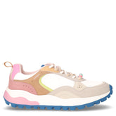Sneaker in tessuto bianco multicolor | Boscaini Scarpe