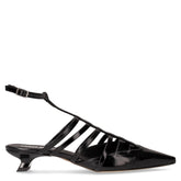 Sandalo a punta chiusa nero - Sandali Con Tacco Donna | Boscaini Scarpe