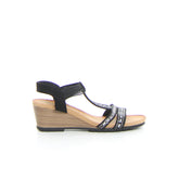 Sandalo con zeppa nero - Sandali Donna | Boscaini Scarpe