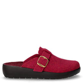 Roca ciabatta in tessuto granata | Boscaini Scarpe