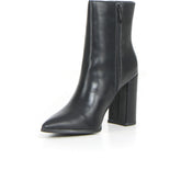 Tronchetto a punta con zip black | Boscaini Scarpe