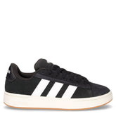 Grand court alpha 2.0 sneaker in ecopelle scamosciata nero - ADIDAS | Boscaini Scarpe