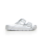 Ciabatta di gomma silver | Boscaini Scarpe