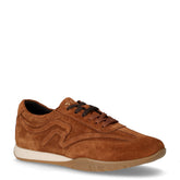 Sneaker in pelle scamosciata sigaro | Boscaini Scarpe