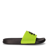 Moku III Slide ciabatta in gomma ragazzo nero verde | Boscaini Scarpe