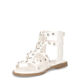 Sandalo da bambina bianco | Boscaini Scarpe