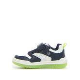 Buzzerlight sneaker con luci bambino navy lime - Mid Season Sale Sneakers Bambino | Boscaini Scarpe