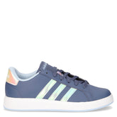 Grand Court 2.0 sneaker in ecopelle ragazza petrolio - ADIDAS | Boscaini Scarpe