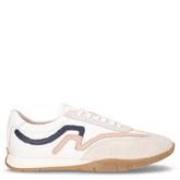 Sneaker in tessuto e pelle bianco - FRAU | Boscaini Scarpe