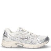 Ride Millenium sneaker in tessuto ed ecopelle crema argento | Boscaini Scarpe