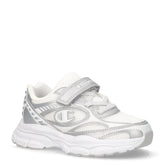RT25 in tessuto e ecopelle bambina bianco argento | Boscaini Scarpe