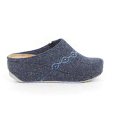 Rapy ciabatta con zeppa navy - Mid Season Sale Ciabatte Donna | Boscaini Scarpe