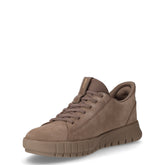 Flextride Plus sneaker in pelle scamosciata grigio tortora | Boscaini Scarpe