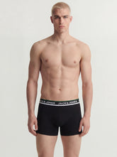 Set 3 boxer in cotone elasticizzato nero | Boscaini Scarpe