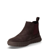 Flextride stivaletto in pelle scamosciata cioccolato | Boscaini Scarpe
