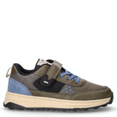 Sneaker in ecopelle bambino fango nero | Boscaini Scarpe