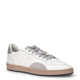 Urban Street sneaker in pelle bianco argento | Boscaini Scarpe