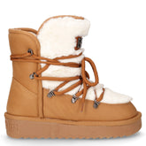 Nordic TRK stivaletto caldo in ecopelle sabbia - Donna | Boscaini Scarpe