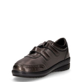 Nile scarpa sportiva in pelle con strappi antracite | Boscaini Scarpe