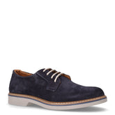 Stringata casual in pelle blu - Stringate Uomo | Boscaini Scarpe