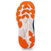 Clifton 10 Big Kids scarpa da running in tessuto azzurro arancio | Boscaini Scarpe