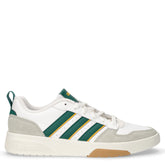 Sneaker in pelle e ecopelle bianco verde | Boscaini Scarpe