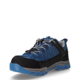 Rigel Low scarpa da trekking in pelle e tessuto bambino oceano | Boscaini Scarpe