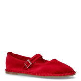 Friulana in tessuto con cinturino rosso - TOO LIKE | Boscaini Scarpe