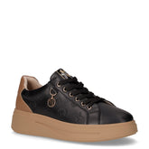 Sneaker in ecopelle con platform nero - Sneakers Donna | Boscaini Scarpe