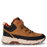 Flexyper Plus Boy polacchino sportivo in ecopelle e tessuto giallo scuro nero | Boscaini Scarpe