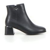 Tronchetto con zip nero - Mid Season Sale Tronchetti Donna | Boscaini Scarpe