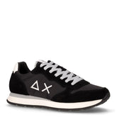 Tom Solid sneaker in pelle e tessuto nero - SUN68 UOMO | Boscaini Scarpe