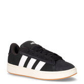 Grand court alpha 2.0 sneaker in ecopelle scamosciata nero - ADIDAS | Boscaini Scarpe