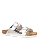 Ciabatta in ecopelle bianco argento - VALLEVERDE | Boscaini Scarpe