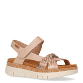 Sandalo con zeppa champagne - Summer Days Sandali Donna | Boscaini Scarpe