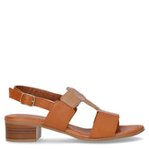 Sandalo con tacco brandy mix - Sandali Con Tacco Donna | Boscaini Scarpe
