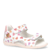 Sandalo in pelle bambina bianco multicolor - Sandali Bambina | Boscaini Scarpe
