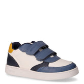 Eclyper Boy sneaker in pelle bambino avio bianco | Boscaini Scarpe