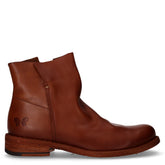 Stivaletto in pelle con zip tanno - Stivaletti Donna | Boscaini Scarpe