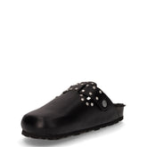 Sara ciabatta in ecopelle nero | Boscaini Scarpe