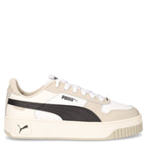 Carina Street sneaker in ecopelle bianco nero deserto - Sneakers Donna | Boscaini Scarpe
