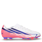 F50 Hyperfast Club Fg/Mg scarpa da calcio in tessuto sintetico con tacchetti bianco rosa | Boscaini Scarpe