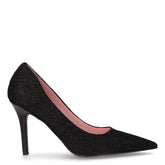 Décolleté in ecopelle nero | Boscaini Scarpe