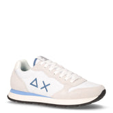 Tom Solid sneaker in pelle e tessuto bianco - SUN68 UOMO | Boscaini Scarpe