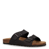 Ciabatta in pelle nero | Boscaini Scarpe