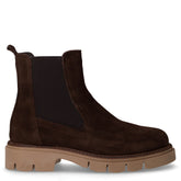 Stivaletto in pelle scamosciata marrone | Boscaini Scarpe