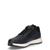 Cortina polacchino sportivo in ecopelle navy scuro | Boscaini Scarpe