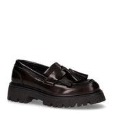 Mocassino chunky in ecopelle nero - Mocassini Donna | Boscaini Scarpe
